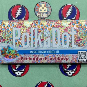 Buy PolkaDot Forbidden Froot Loop Magic Mushroom Belgian Chocolate Bar Online 